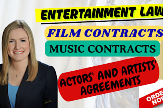 do legal music and entertainment law artist contracts, agreements and consulting