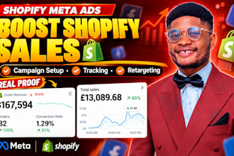 setup shopify ads, instagram ads and meta ads campaign to boost shopify sales