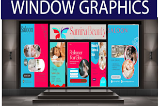 do window graphic, shopfront and signage design