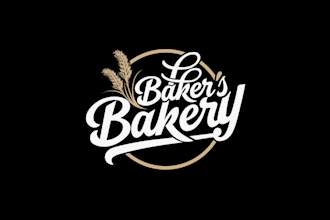 create exclusive and marvelous bakery logo design