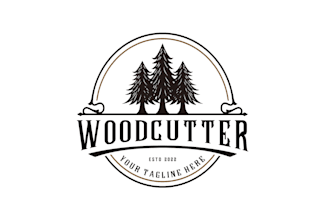 create attractive and imagination forestry logo design