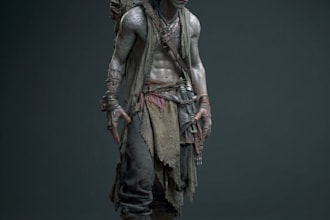 fantasy horror and fantasy horror character