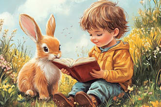 watercolor children book illustrations and children book illustration