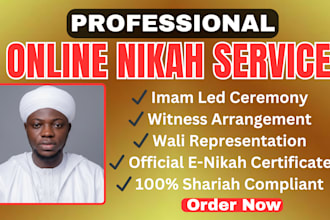 conduct online nikah as your online imam
