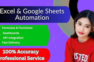 excel and google sheets automation