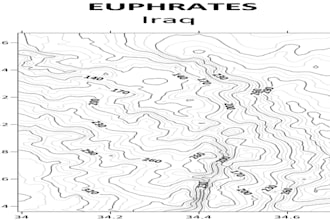 create elevation and contour maps for your project