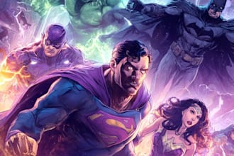 draw a best fantasy super hero character art for you