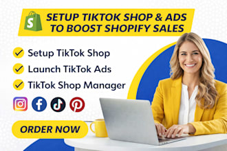 setup tiktok shop, tiktok shop ads, tiktok shop manager to boost shopify sales