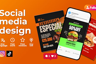 design eye catching posts for instagram and tiktok