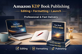 do book formatting, kdp book publishing, paper back, kindle ebook formatting