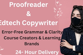 do professional content writing, copy editing, and proofreading