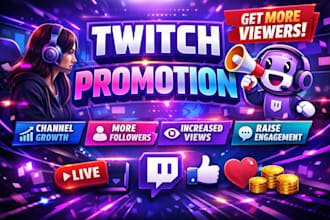 promote twitch channel to real viewers for affiliate growth, twitch live viewers
