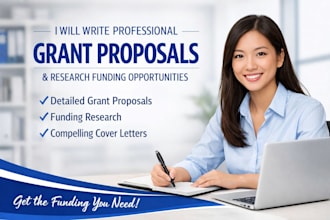 edit and improve your grant proposal for compliance