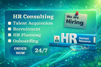 your recruiter providing full HR and human resources hiring support