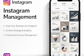 manage your instagram page and grow your brand organically