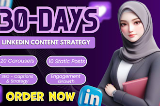 design your 30 day linkedin strategy
