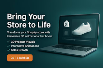 transform your shopify store with immersive 3d animations that boost sales