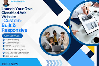 build a custom built classified ads website