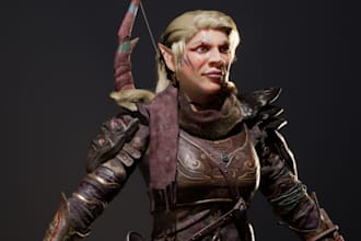 ue 3d game character,mesh to metahuman avatar,rig3d for facial movement tracking