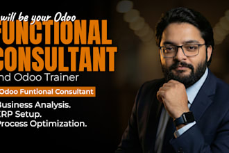 be your odoo functional consultant and odoo trainer