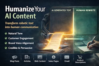 humanize and rewrite your ai generated content