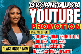organic USA christians youtube video promotion, kid channel, channel video SEO