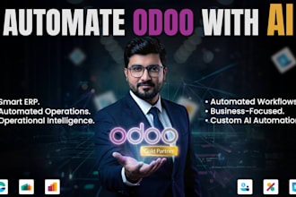 setup and develop odoo with ai automation and ai integration