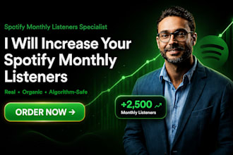 increase your spotify monthly listeners organically