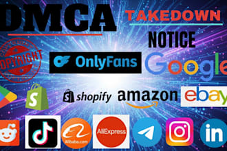 handle your dmca takedown requests and copyright protection