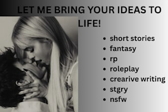 roleplay anything you imagine in fantasy