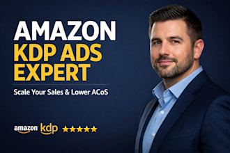 do amazon KDP ads, kindle book promotion and ebook marketing with PPC management