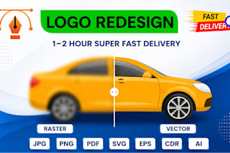 vector tracing redesign restore logo refine recreate image