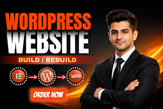 build or rebuild wordpress website for small business in affordable price