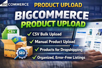do bigcommerce product upload bigcommerce CSV bulk product upload dropshipping