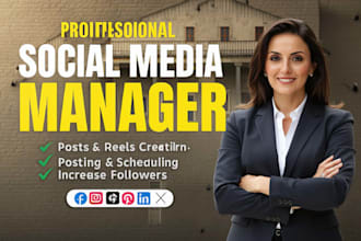 be social medial marketing manager and content creator