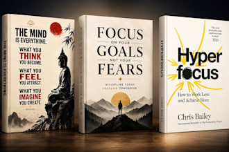 design fantasy book cover, kindle ebook and KDP, ebook cover