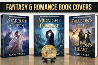 design professional book cover, kindle cover and amazon KDP paperback cover