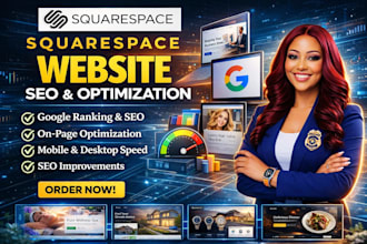 squarespace website google ranking SEO,onpage mobile,desktop speed optimization