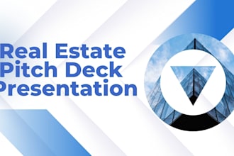 design real estate pitch deck presentation design
