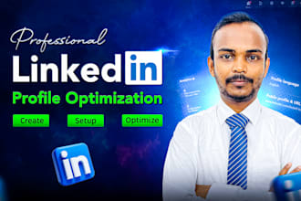create, setup and upgrade your linkedin profile or company page professionally