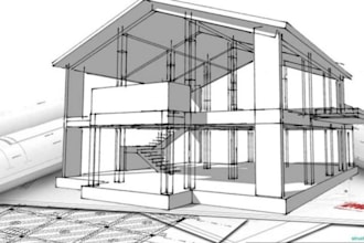 do architecture interior, exterior design working drawings, joinery details