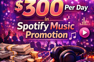 do spotify music promotion in USA