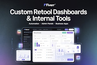 build a custom retool dashboard for business