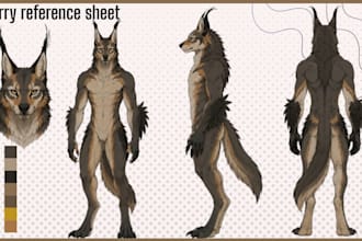 furry reference sheet furry ref sheet fursona ref sheet nsfw furry art