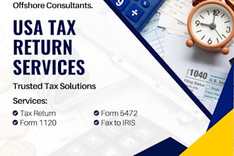 prepare tax forms 5472 and 1120