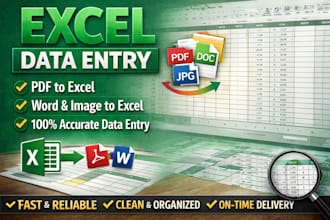 data entry, copy paste, typing work, excel data entry