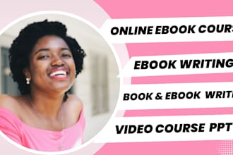 create online ebook course, teachable course creation, video course ppt
