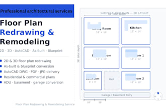 redraw, remodel, and redesign your floor plan with autocad ca wi co ut az ga