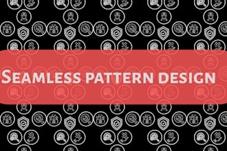 seamless pattern designs for textiles and fabrics