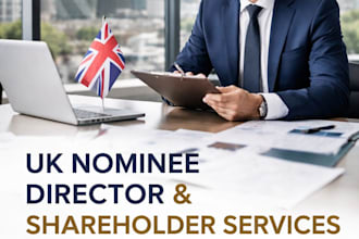provide UK nominee director and shareholder services